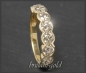 Mobile Preview: Diamant Ring 2,50ct champagner Brillanten, 585 Gold