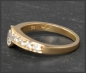 Mobile Preview: Diamant Ring, 0,73ct Brillanten, 750 Gold, Solitärring