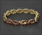 Preview: Granat & 333 Gold Armband mit 15,4ct, Vintage