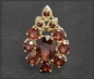 Preview: Granat Anhänger aus 333 Gold mit 4,15ct, Vintage