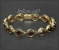 Mobile Preview: Granat & 333 Gold Damen Armband mit 25ct