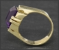 Preview: Amethyst Cocktail Ring 585 Gold; 6ct, violett, VVS