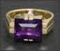 Preview: Amethyst Cocktail Ring 585 Gold; 6ct, violett, VVS