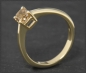 Preview: Diamant Ring im Radiant-Schliff 0,80ct, 585 Gold