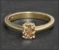 Preview: Diamant Ring im Radiant-Schliff 0,80ct, 585 Gold