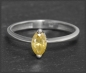 Preview: Diamant Ring mit 0,61ct, intensiv Gelb, 585 Gold