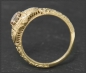 Preview: Jugendstil Design Ring, 0,54ct champagner Brillant