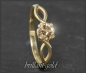 Preview: Ring, lupenreiner 0,52ct Brillant champagner, 585 Gold