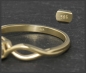 Preview: Ring, lupenreiner 0,52ct Brillant champagner, 585 Gold