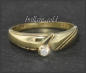 Preview: Diamant Ring aus 585 Gold, 2,35mm Brillant, Lupenrein