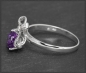 Preview: Diamant & Amethyst Cocktail Ring, 585 Weißgold