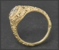 Preview: Brillant Ring 0,92ct, Jugendstil Design, 585 Gold