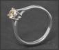 Preview: Diamant Ring, 0,55ct champagner Brillant , 585 Gold