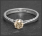 Preview: Diamant Ring, 0,55ct champagner Brillant , 585 Gold