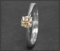 Preview: Diamant Ring, 0,55ct champagner Brillant , 585 Gold