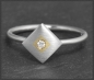 Preview: Diamant Ring, Designer Schmuck aus Platin & Gold