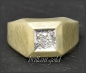 Preview: Diamant Ring mit 0,20ct Brillant Solitär, 585 Gold