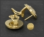 Preview: Saphir & Diamant Ohrringe mit 4,80ct, 750 Gelbgold