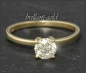 Preview: Brillant Ring 585 Gold; 0,63ct, Si1; IGL Zertifikat