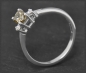 Preview: Diamant 0,80ct Solitär Ring, Kissenschliff, 585 Gold