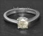 Preview: Diamant Ring 1,05ct Kissenschliff Solitär, 585 Gold