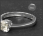 Preview: Diamant Ring 1,05ct Kissenschliff Solitär, 585 Gold