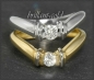 Preview: Brillant Ring 0,40ct lupenrein-vvs Diamanten, 585 Gold