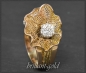 Preview: Vintage Ring mit 1,70ct Diamanten, 1,45ct Solitär, 750 Gold