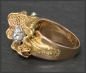 Preview: Vintage Ring mit 1,70ct Diamanten, 1,45ct Solitär, 750 Gold