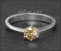 Preview: Diamant Solitär Ring mit 0,70ct, 585 Weißgold