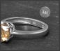 Preview: Diamant Ring,1,70ct cognac Brillant, 585 Weißgold
