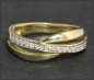 Mobile Preview: Diamant Ring, 0,25ct Brillanten, 585 Gelbgold