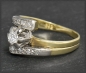 Preview: Diamant Ring 0,32ct, 585 Gold, Vintage um 1960