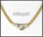 Preview: Diamant Collier mit 1,45ct, Solitär 1,12ct, 750 Gold