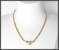 Preview: Diamant Collier mit 1,45ct, Solitär 1,12ct, 750 Gold