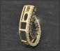 Preview: Diamant Anhänger Tropfen, 0,70ct Brillanten, 585 Gold