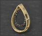 Preview: Diamant Anhänger Tropfen, 0,70ct Brillanten, 585 Gold