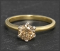 Mobile Preview: Diamant Ring, lupenreiner 0,97ct Brillant, 585 Gold