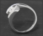 Preview: Diamant Ring mit 0,56ct Brillanten, aus Platin
