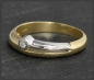 Preview: Diamant Ring aus 585 Gold mit 2,0mm Brillant