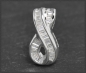 Preview: 585 Gold Anhänger 0,47ct Diamanten, VVS-VS, Gleiter