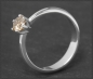 Preview: Diamant Ring, lupenreiner 0,49ct Brillant, 585 Weißgold