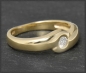 Preview: Brillant Damen Ring aus 585 Gold mit 0,16ct