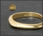 Preview: Diamant Ring mit 0,15ct, 750 Gold, Goldschmied