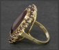 Preview: Vintage 333 Gelbgold Ring mit 15,20ct Granaten
