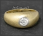 Preview: Diamant Ring mit 0,51ct, 585 Gelbgold, unisex