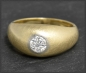Preview: Diamant Ring mit 0,51ct, 585 Gelbgold, unisex