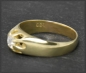Preview: Ring mit 0,43ct Brillant Solitär, 585 Gelbgold, Antik