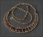 Preview: Vintage 333 Gold Collier, 36ct rote Granate
