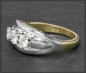 Preview: Antik Diamant Ring mit 0,75ct, 585 Gold & Platin